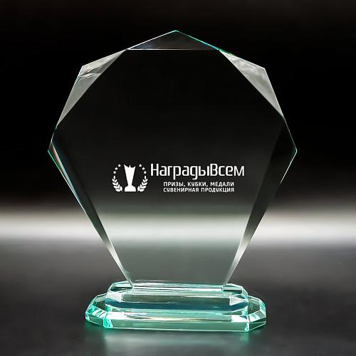Награда из стекла арт. N017-R - распродажа