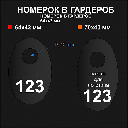 Номерок арт. NM005