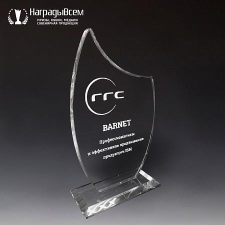 Награда из стекла арт. N037-R - распродажа