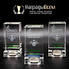 Награда из стекла арт. V001 от компании НаградыВсем