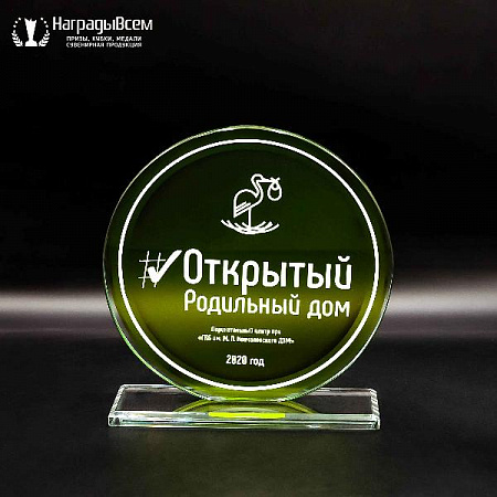 Награда из стекла арт. N060