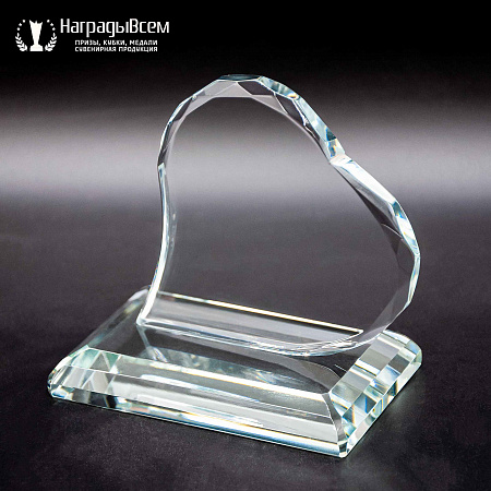 Заготовка награды из стекла арт. ZN020
