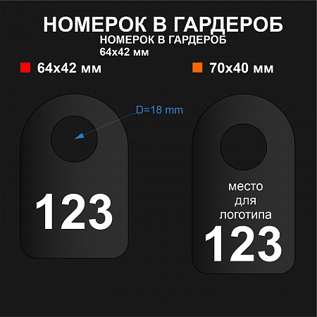 Номерок арт. NM003