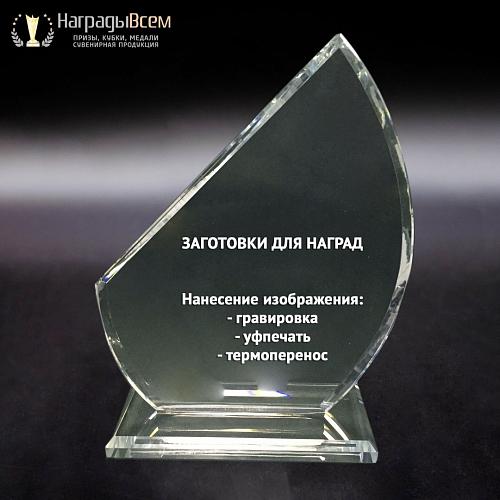 Награда из стекла арт. N069-R - распродажа