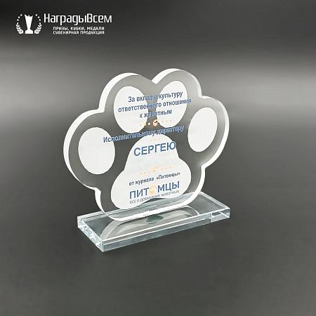  Награда из стекла арт. EN082