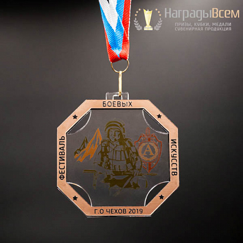 Медаль из акрила арт. MD007 от компании НаградыВсем