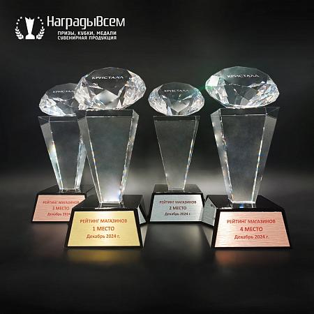 Кубок из стекла арт. K069