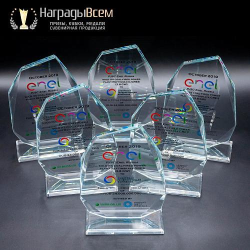 Награда из стекла арт. N049-R - распродажа